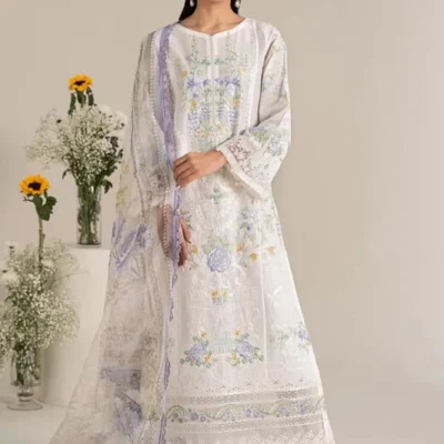 Maria.B | Spring Summer’25 | Embroidered Lawn Suit |
